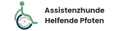 Logo der Helfenden Pfoten für das mobile Menü.